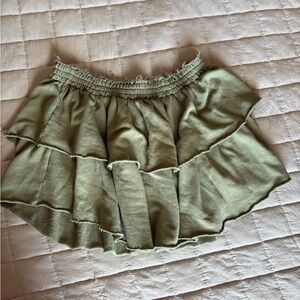 American Eagle Olive Green Skirt XL